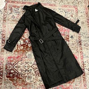 Leather Trench Coat